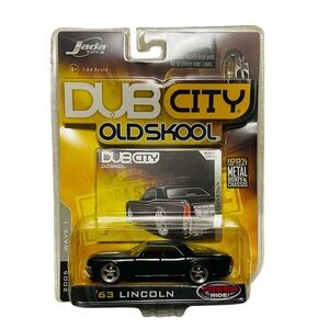 Jada Dub City Old Skool 63 Lincoln 1:64 Black